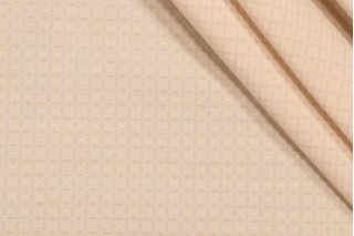 Waverly Littleton Check Woven Decorator Fabric in Sand