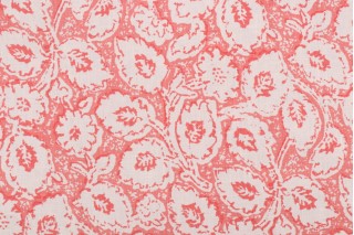Hamilton Belle Printed Drapery Fabric in Geranium