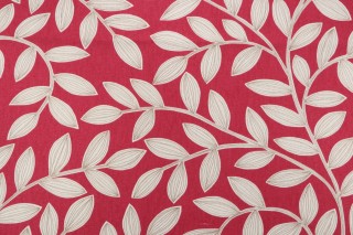 Thibaut Havendale F94910 Printed Linen Blend Drapery Fabric in Pink 