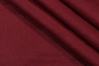 Thibaut Dyed Sack AF10158 Woven Linen Decorator Fabric in Burgundy 