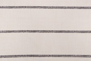 Crypton Stripe High Performance Woven Upholstery Fabric in Charcoal