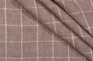 Kaufmann Bennet Woven Decorator Fabric in Shitake 