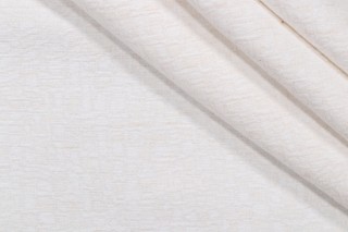 Crypton Ellis High Performance Woven Chenille Upholstery Fabric in Ice