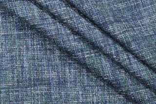 Golding Omega Woven Chenille Upholstery Fabric in Lagoon 
