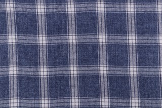 Kaufmann Preston Woven Decorator Fabric in Indigo 