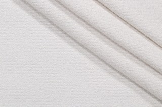 Crypton High Performance Woven Chenille Upholstery Fabric in White