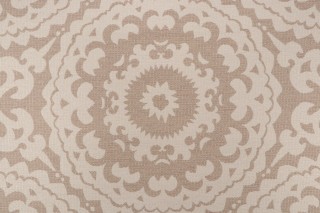 Crypton Juno High Performance Woven Upholstery Fabric in Linen