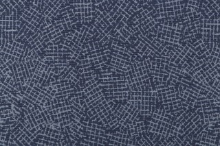 Crypton Hafsa High Performance Woven Upholstery Fabric in Indigo