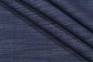 Crypton Ridley High Performance Woven Chenille Upholstery Fabric in Marine