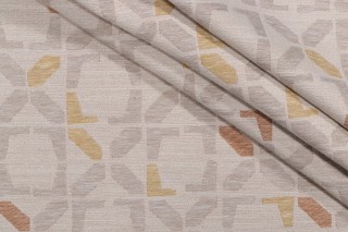 Hamilton Leila Woven Upholstery Fabric in Butternut