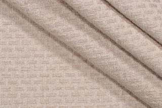 Hamilton McBee Woven Upholstery Fabric in Flax