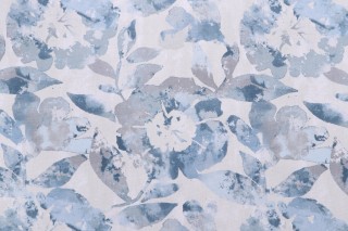 Magnolia Home Betsy Printed Drapery Fabric in Ocean