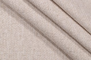 Henry Woven Chenille Upholstery Fabric in Hemp