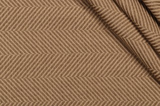Thibaut Wellesley Herringbone W72969 Woven Upholstery Fabric in Tobacco