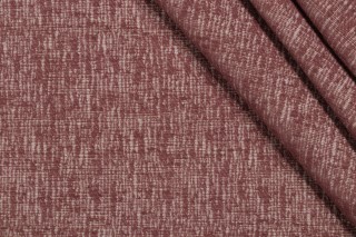 Crypton Chika High Performance Woven Chenille Upholstery Fabric in Rouge
