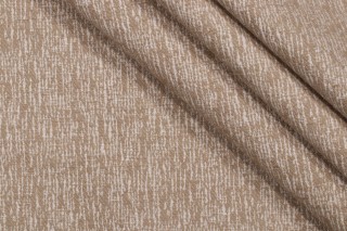 1 Yard Crypton Chika High Performance Woven Chenille Upholstery Fabric in Wheat