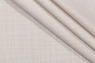 Crypton Bolton High Performance Woven Upholstery Fabric in Bone
