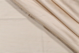 Tirano Silk Decorator Fabric in Beige/White