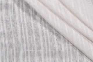 Powell Sheer Woven Drapery Fabric in Ivory