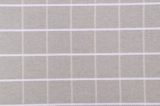 Crypton Pane High Performance Woven Chenille Upholstery Fabric in Grey
