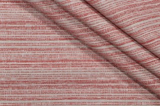 Crypton Kent High Performance Woven Chenille Upholstery Fabric in Rouge