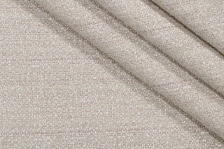 Crypton Cadee High Performance Woven Chenille Upholstery Fabric in Cement