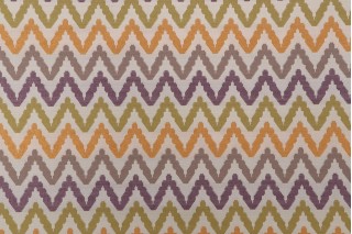 Thibaut Sausalito W75727 Woven Upholstery Fabric in Plum/Flax