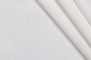 Covington Redford Woven Cotton Decorator Fabric in 11-White 