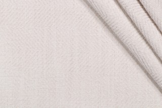 Covington Lil Twill Woven Chenille Upholstery Fabric in 12-Pearl 