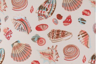 Waverly Low Tide Printed Polyester Outdoor Fabric in Caribbean