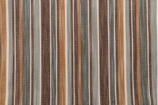 Ellen Degeneres St Charles Woven Cotton Stripe Decorator Fabric in Gem