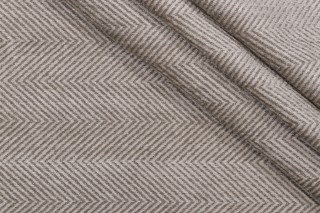 Thibaut Hillside Herringbone Chenille Upholstery Fabric in Steel W72932