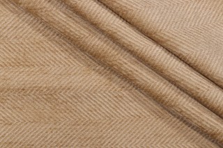 Thibaut Chenille Herringbone Upholstery Fabric in Honey