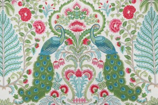 Covington Winthrop Printed Cotton Drapery Fabric in 888-Spring 