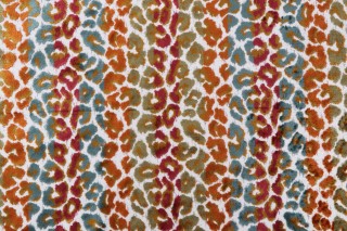 Hamilton Zelda Velvet Upholstery Fabric in Berry 