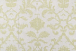 Thibaut Anita Damask F98637 Printed Drapery Fabric in Green 