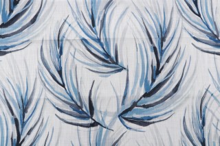Harlequin Alvara Printed Polyester Outdoor Fabric in Pebble Sky