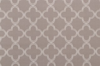 Thibaut Charm W74345 Woven Upholstery Fabric in Ivory on Linen