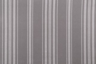 Hooper Stripe Woven Upholstery Fabric in Flint