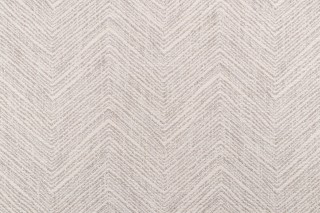 Chevron Woven Upholstery Fabric in Fog