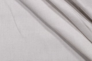 Sunbrella Dotted Bengali Woven Solution Dyed Acrylic Outdoor Fabric in White