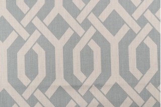 Kaufmann Slick Printed Cotton Drapery Fabric in Marina