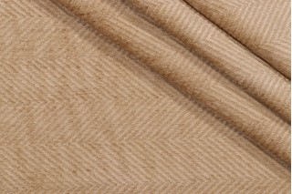 Thibaut Hillside Herringbone W72928 Woven Chenille Upholstery Fabric in Butternut
