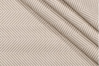 Thibaut Wellesley Herringbone W72963 Woven Upholstery Fabric in Oatmeal
