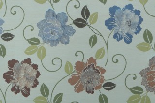 Stinson Bloom Woven Outdoor Fabric in Mermaid