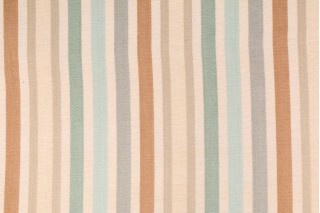 Onyx Age 1133 Woven Cotton Stripe Decorator Fabric in Multi