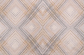 PK Lifestyles Sylvie Printed Polyester Drapery Fabric in Porcini