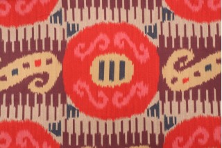 Kaufmann Byzantium Ikat Printed Cotton Drapery Fabric in Document