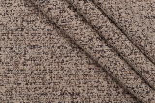 Crypton Callie Tweed High Performance Woven Chenille Upholstery Fabric in Grey Fox