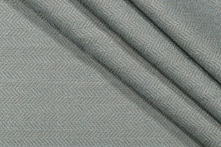 Thibaut Ellis Herringbone W72944 Woven Upholstery Fabric in Robin's Egg